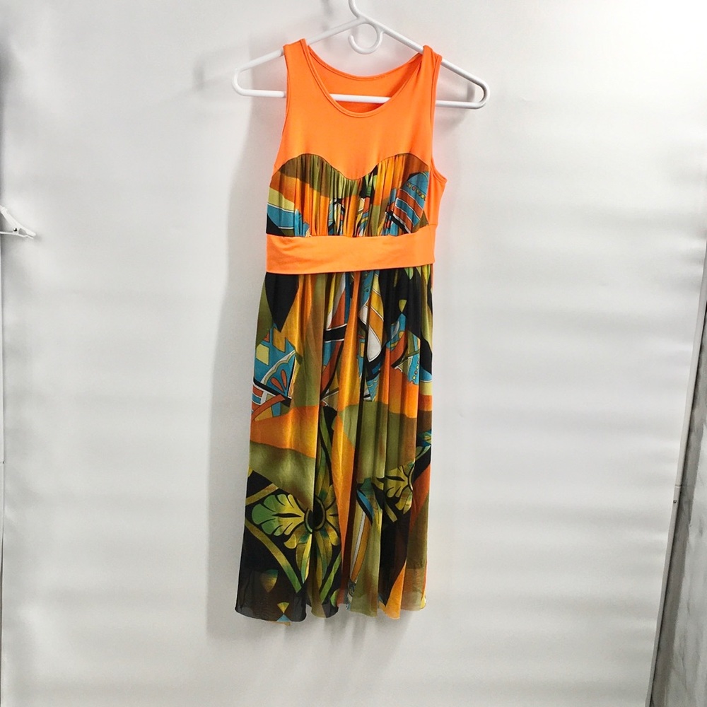 Y2K Bonita Sheer Linedd Dress S